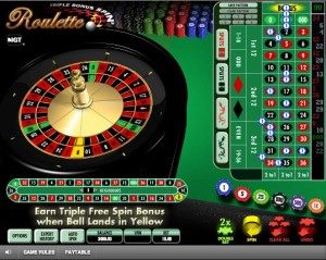 Triple Bonus Spin Roulette1