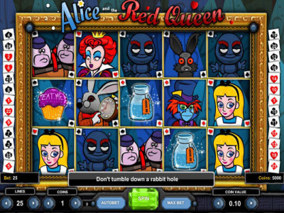 alice and the red queen pokie