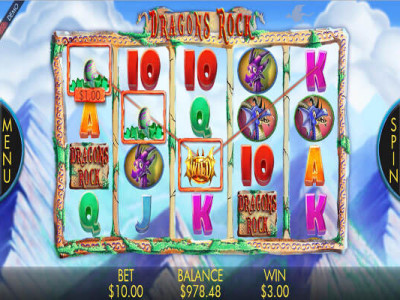 dragons rock pokie