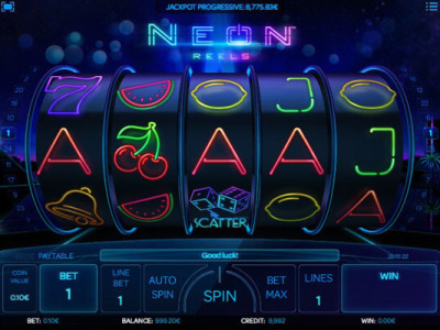 Neon Reels game