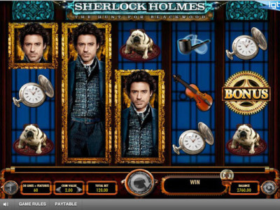 sherlock holmes slot game