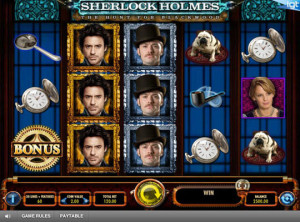 sherlock holmes slot game