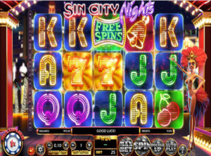 sin city nights slot