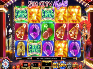 sin city nights slot