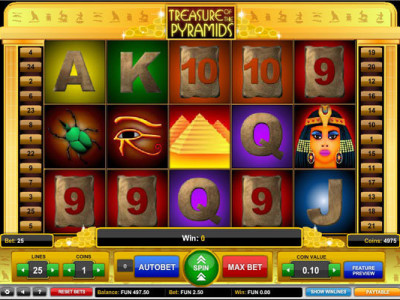 treasure of the pyramids slot